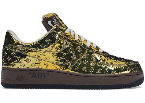 air force louis vuitton doradas|louis vuitton air force 1 shoes.